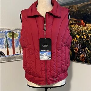 NWOT Glaciers Edge Puffer Vest